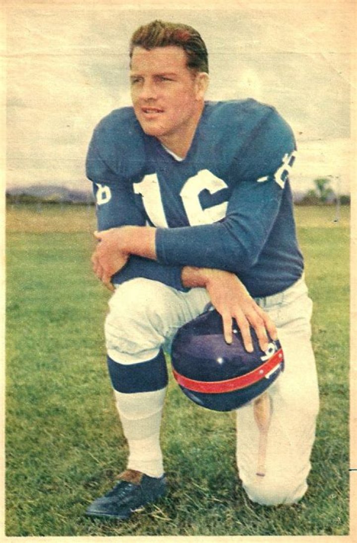 All-American Frank Gifford: Legendary NFL Star