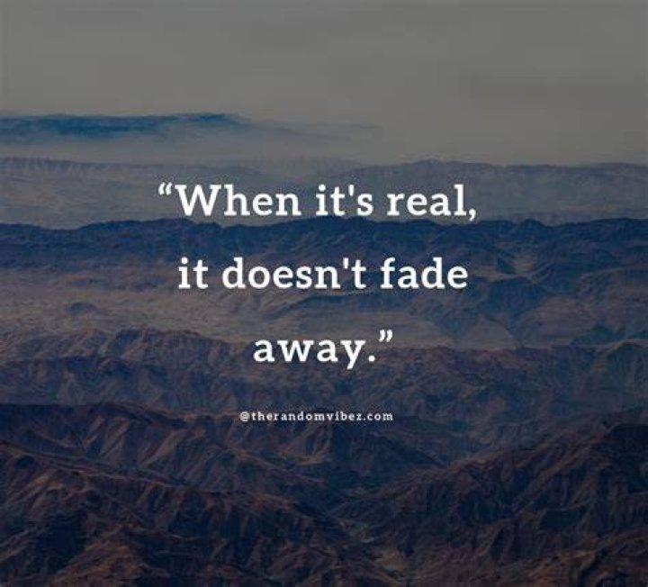 Can love fade away and come back?