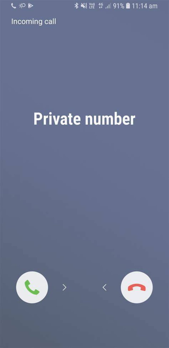 How do you text from a private number?