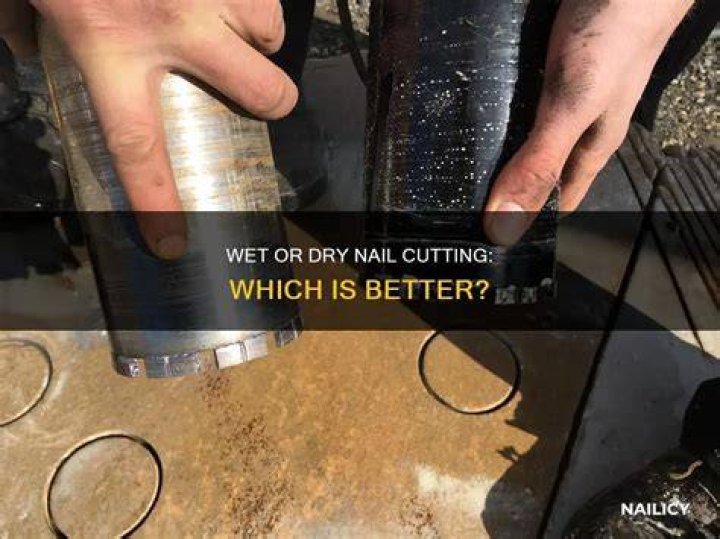 Is it better to cut wood wet or dry?