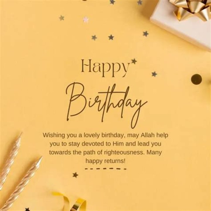 Islamic Happy Birthday Greetings For Your Loved Ones