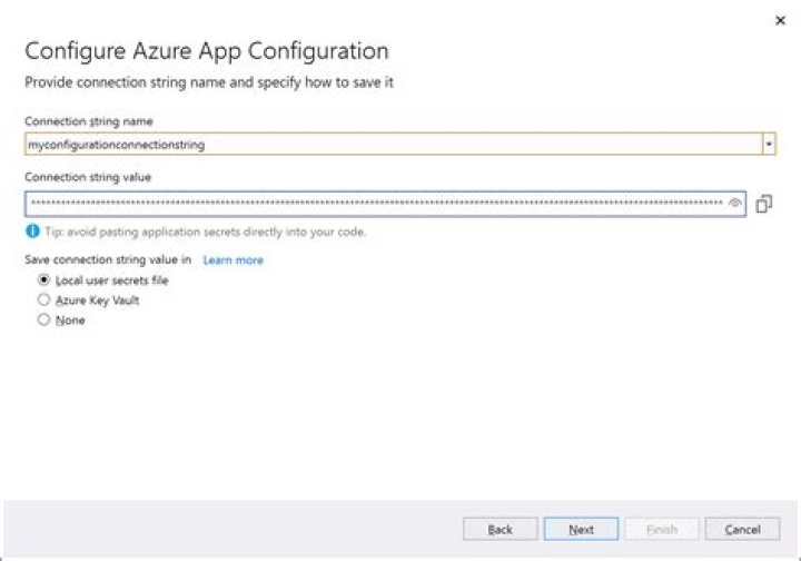 MSFileSaver | @azure/app-configuration