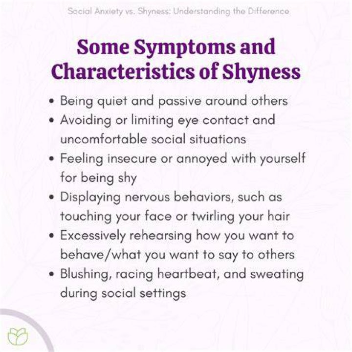 What is shyness caused by?