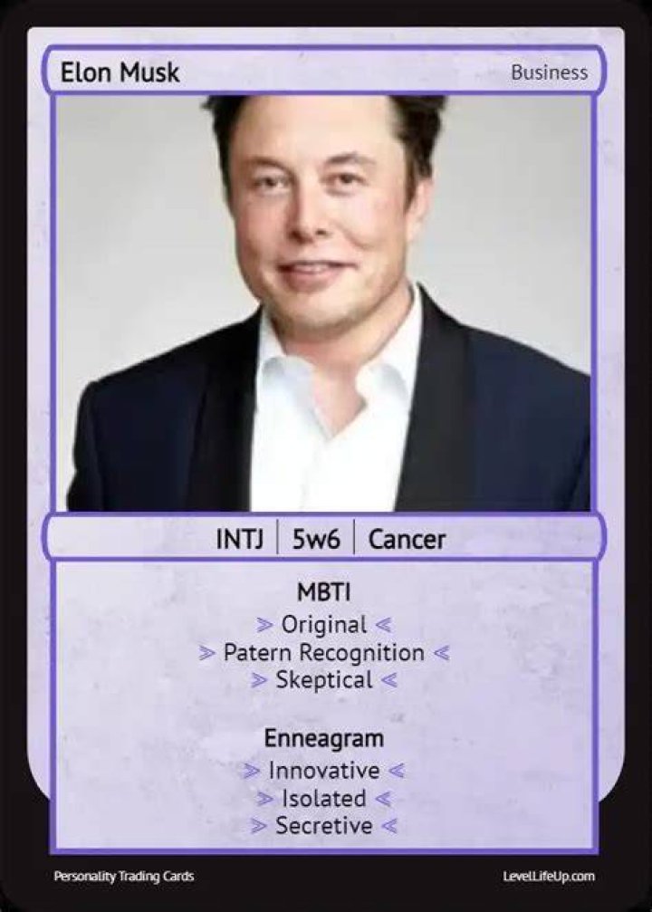 What MBTI is Elon Musk?