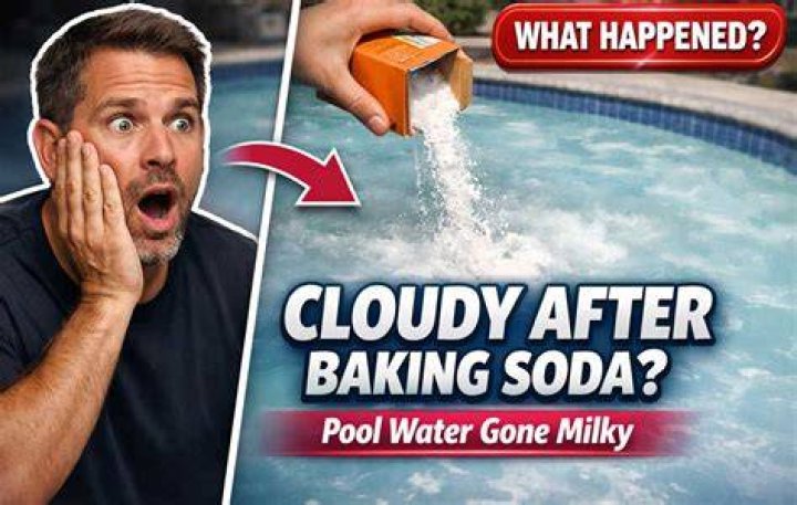 Will baking soda clear a cloudy pool?